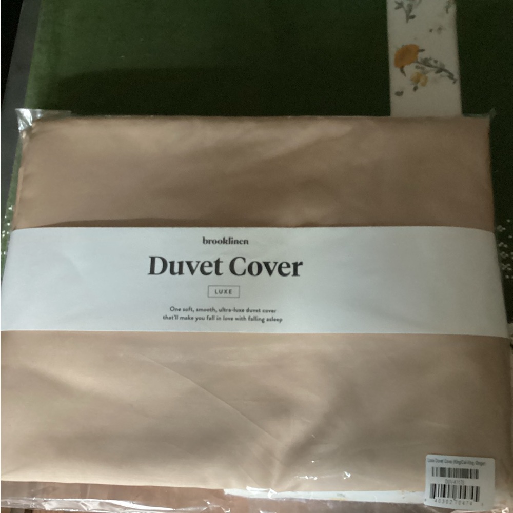 Brooklinen Luxe Duvet Cover Ginger